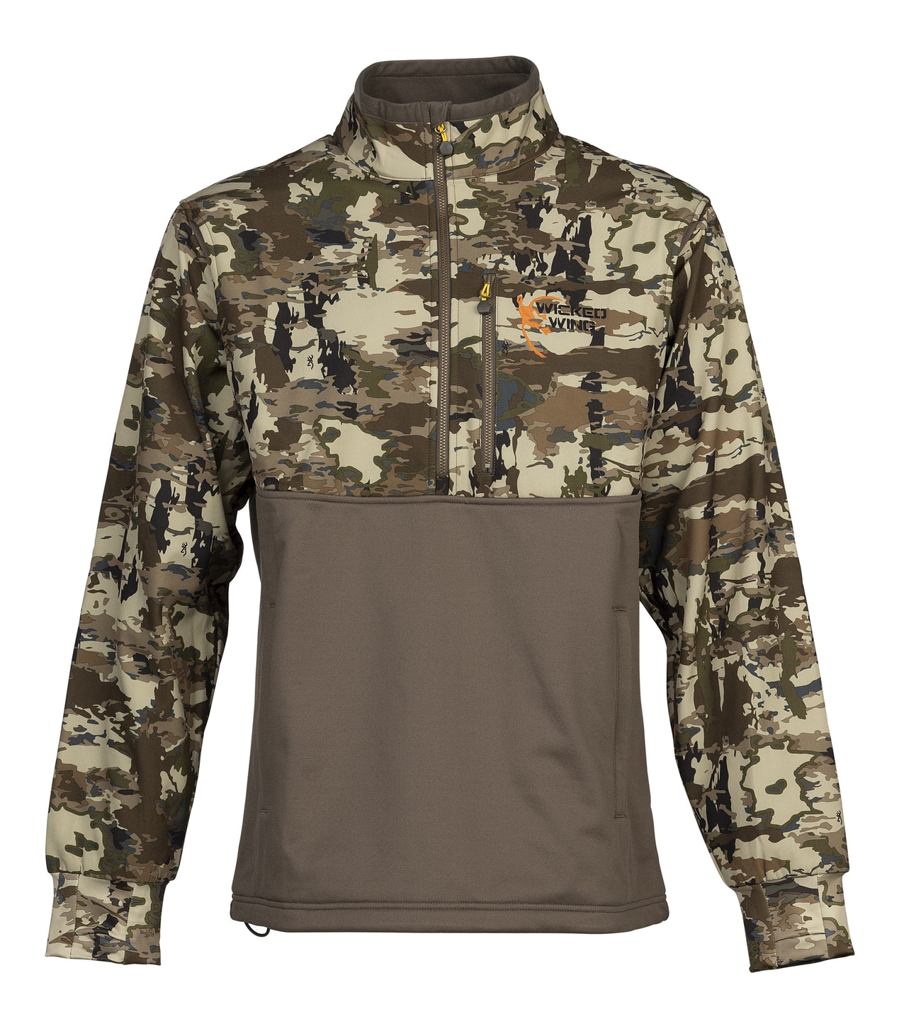 SHT,WW,SMOOTHBORE 1/4ZIP,AURIC,L