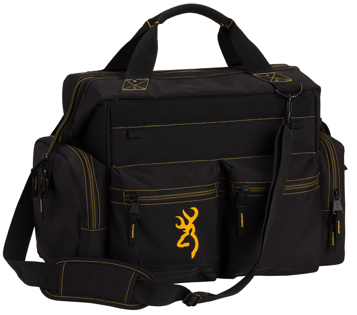 Black and Gold Shooting Bag