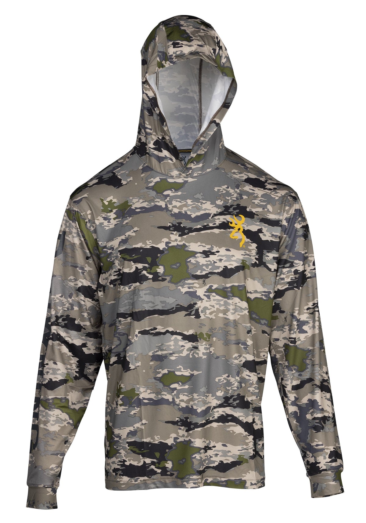 SHT,HOODED,TECH,LS,OVIX,L – Browning