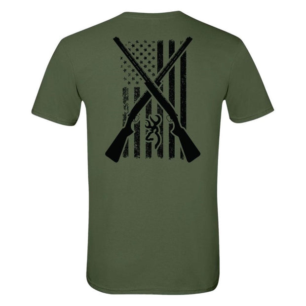 Crossed Guns Flag Shirt