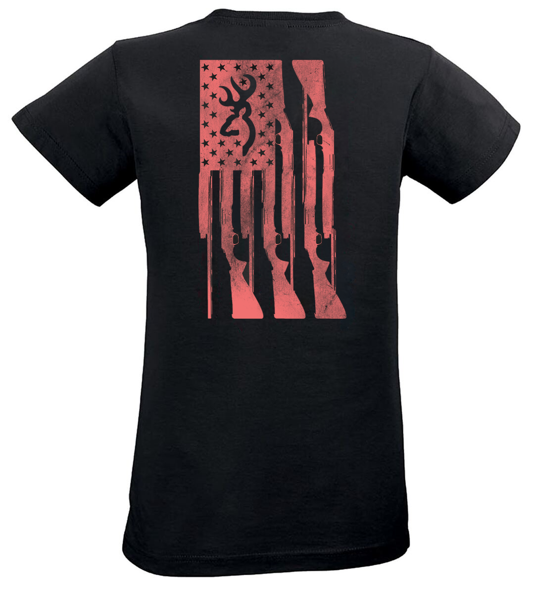 Women's Gun Flag Shirt