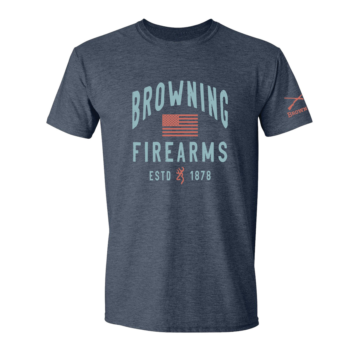 USA Firearms Text Shirt