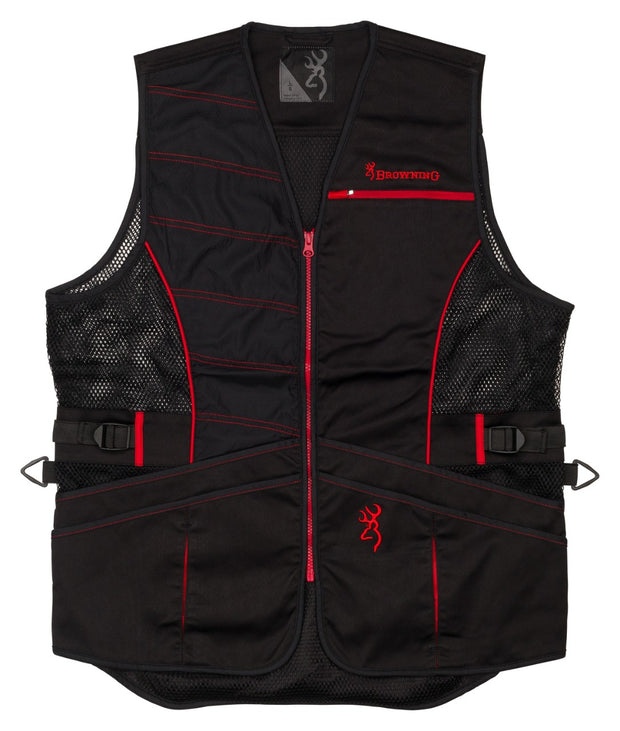 VST ACE SHOOTING BLACK/RED,L