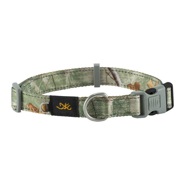 Classic Webbing Camo Collar, Large, 1 x 18-28in , RT Xtra Olive