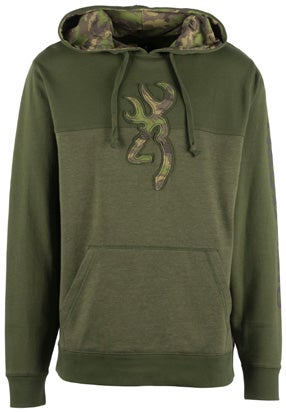 PEAK SWEATSHIRT, RIFLE GREEN/CAMO,S